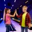 Children Play Bowling Game